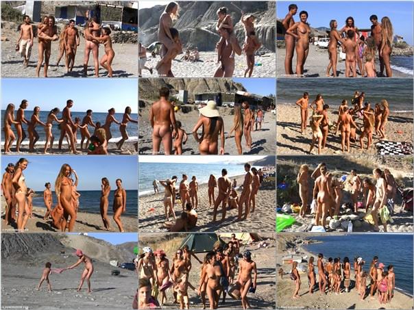 服のない人ビデオ-広大なオーシャンフロント第2巻 [Naturism Archiv]