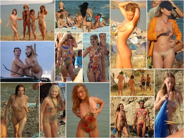 美しいフォトギャラリーについてヌーディズム PureNudism 海王星の日の側面ビュー [Naturism Archiv]